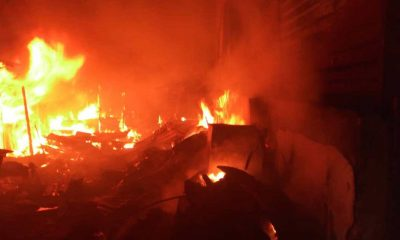 Fire Destroys Goods In Ibadan Market